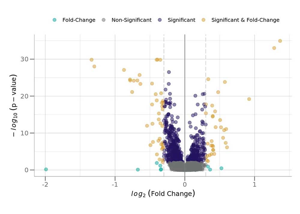 Volcano Plot Graph
